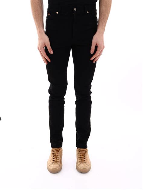 black gucci jeans mens|gucci men's skinny jeans.